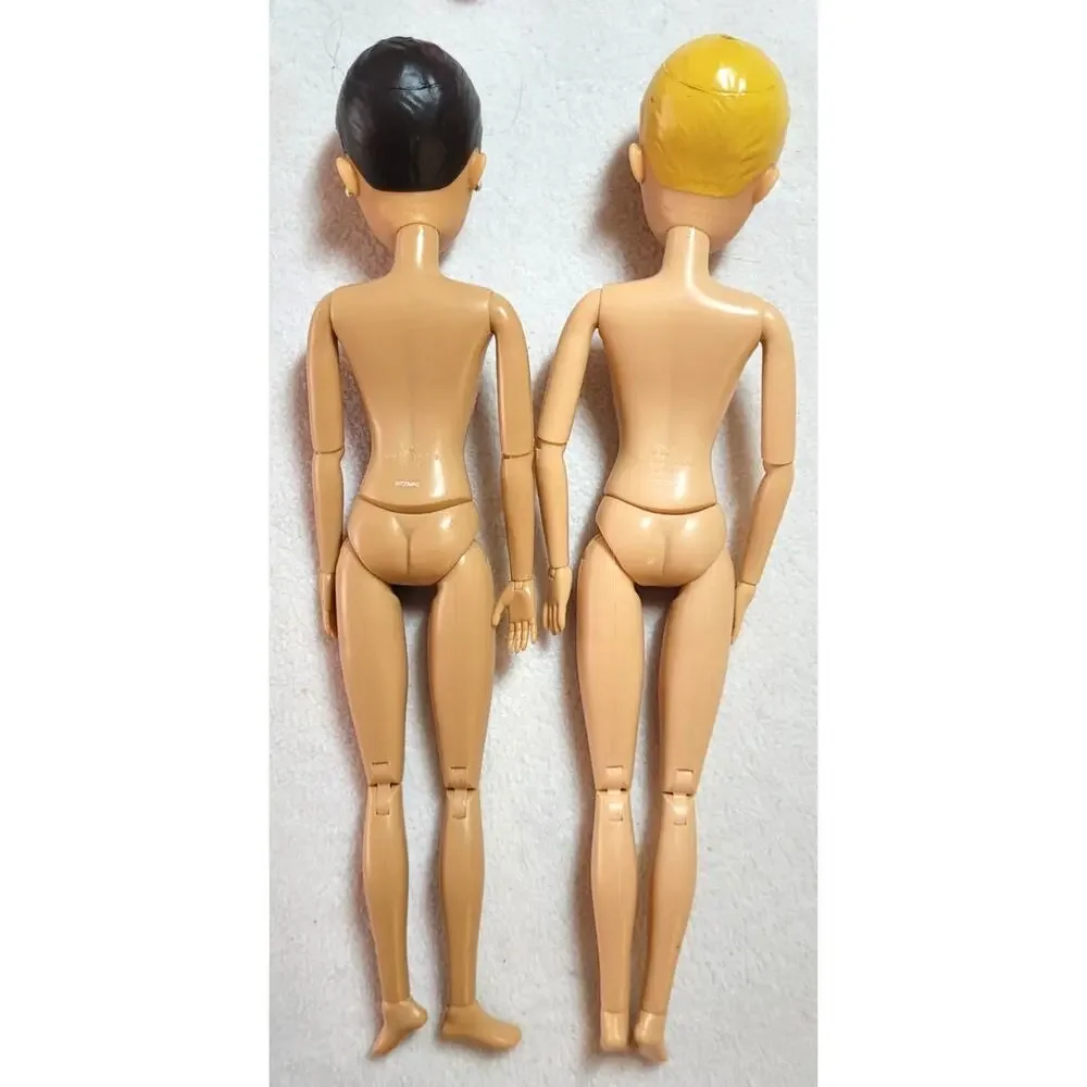 Vintage 2009 Spin Master Liv Dolls Alexis Katie Lot Bald Body Jointed Nude